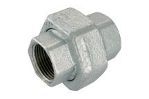 1\" BSPP FEM T/SEAT UNION GALVANISED GF340G