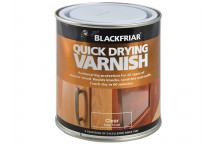 Blackfriar Quick Drying Duratough Interior Varnish Clear Satin 250ml