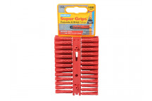 Plasplugs SRP 502 Solid Wall Super Grips Fixings Red (100)