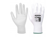 A120 PU Palm Glove White Large