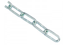 Faithfull Zinc Plated Chain 2.5mm x 2.5m - Max. Load 50kg