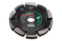 Metabo 2 Row Professional UP Universal Wall Chaser Blade 125 x 18 x 22.23mm