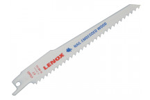 LENOX 20572-656R Wood Cutting Reciprocating Saw Blades 150mm 6 TPI (Pack 5)