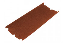 Faithfull Aluminium Oxide Floor Sanding Sheets 203 x 475mm 24G