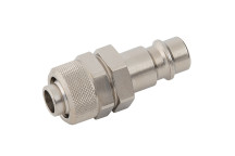 04X06MM OD HOSE PLUG & NUT BRASS NICKEL