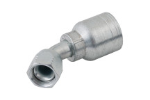 1.1/16\" JIC Female 45? Swept Elbow Hose ID 5/8\"