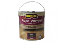 Rustins Quick Dry Coloured Floor Varnish Dark Oak 2.5 litre