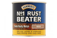 Hammerite No.1 Rust Beater Paint Beige 250ml