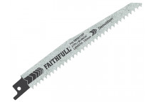 Faithfull S611DF Bi-Metal Sabre Saw Blade Demolition 150mm 6 TPI (Pack of 5)