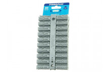 Rawlplug Grey UNO Plugs 10 x 36mm (Card 80)