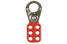 ABUS Mechanical 701 Lockout Hasp 25mm (1in) Red