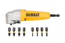 DEWALT DT70619T Impact Rated Right Angle Drill Attachment & 8 Bits