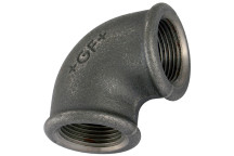 1.1/4\"X1\" BSP FEM REDU ELBOW BLACK GF90