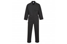 C802 Standard Coverall Black Tall Large