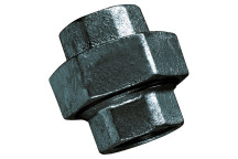 1.1/2\"BSPP/BSPP FEM/FEM EQUAL UNION BLK