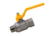 1\" BSPP Brass Ball Valve Lever Handle