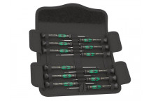 Wera Kraftform Micro Screwdriver Set, 12 Piece