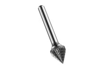 12.7mm Carbide Rotary Burr, 90deg Countersink, Shape J (P817)