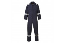 FR50 Flame Resistant Anti-Static Coverall 350g Navy Medium