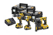 DEWALT DCK368P3T XR Brushless 3 Piece Kit 18V 3 x 18V 5.0Ah Li-ion