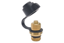 M16 x 1.5 Metric Male x M16 x 1.5 Metric Male Test Point Valve
