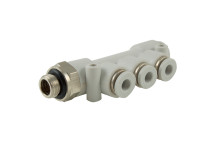 6mm IN 4mm OUT x 3 x 1/8\" BSPP