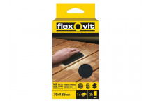 Flexovit Hook & Loop Sanding Block Kit Assorted 70 x 125mm (Pack 3)