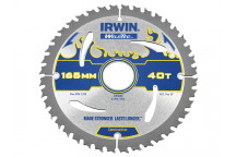 IRWIN Weldtec Circular Saw Blade 165 x 30mm x 40T ATB