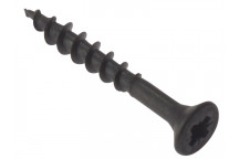 ForgeFix Carcass Screws Pozi Compatible SCT Black Phosphate 4.2 x 32mm Box 200