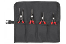 Knipex Precision Circlip Pliers Set in Roll, 4 Piece