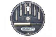 Stanley Tools Slotted/Pozidriv Insert Bit Set, 7 Piece