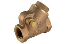 1\" BSPT FXF BZ SWING CHECK VALVE