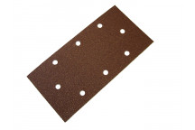 Faithfull 1/3 Sanding Sheet B/D Perforated Assorted (Pack 5)