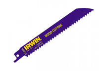 IRWIN 606R 150mm Sabre Saw Blade Fast Cutting Wood Pack of 5