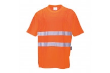 S172 Cotton Comfort T-Shirt Orange Large