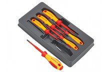 Knipex VDE Screwdriver Set, 6 Piece SL/PH/PZ