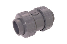 1\" ID UPVC CHECK VALVE DOUBLE UNION