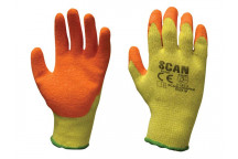 Scan Knitshell Latex Palm Gloves - L (Size 9)