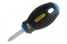 Stanley Tools FatMax Stubby Screwdriver Pozidriv Tip PZ2 x 30mm