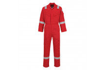 FR21 Flame Resistant Super Light Weight Anti-Static Coverall 210g Red Medium