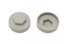 ForgeFix TechFast Cover Cap Goosewing Grey 19mm (Pack 100)