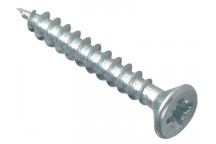 ForgeFix Multi-Purpose Pozi Compatible Screw CSK ST ZP 4 x 30mm Box 200