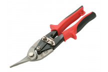 Faithfull Red Compound Aviation Snips Left Cut 250mm (10in)