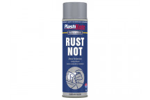 PlastiKote Rust Not Spray Matt Silver Grey 500ml