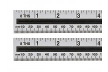 BlueSpot Tools Aluminium Ruler 150mm (6in)