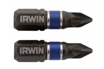 IRWIN Impact Screwdriver Bits Pozi PZ1 25mm (Pack 2)