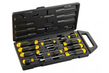 Stanley Tools Cushion Grip Screwdriver Set, 10 Piece SL/PZ