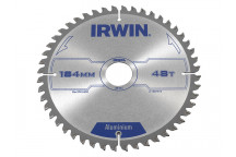 IRWIN Professional Aluminium Circular Saw Blade 184 x 30mm x 48T TCG