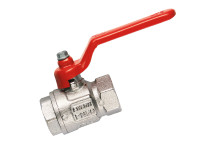 3/4\" BSPP Brass Ball Valve IDEAL Ni Plated