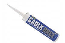 Everbuild Caulk Once White 295ml